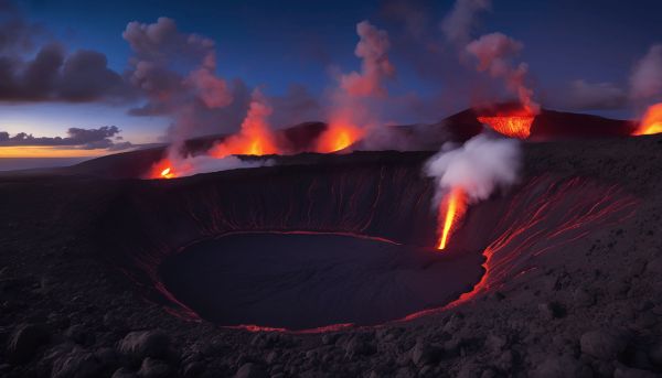 Comprendre l’éruption du piton de la Fournaise et ses effets