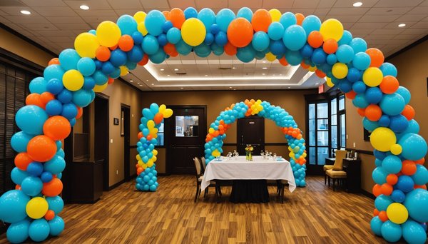 Découvrez l'univers coloré de l'arche de ballon pour vos événements
