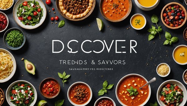 Découvrez la nourriture : tendances et recettes à savourer