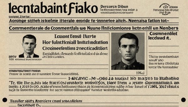 Comment faire pour obtenir le numéro d'écrou d'un détenu ?