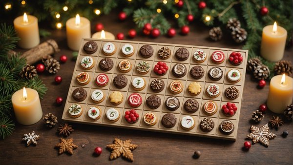 Calendrier de l'avent gourmand : une surprise culinaire chaque jour